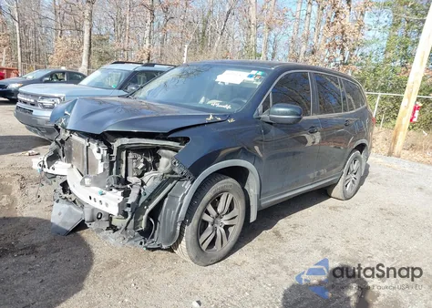 2017 Honda Pilot Ex-L из США, поврежденный, VIN 5FNYF6H51HB008478